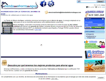 Tablet Screenshot of latiendadelahorrodeagua.com